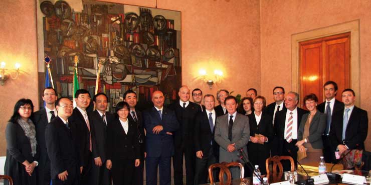 Le delegazioni Jiangsu e Veneto Jiangsu035 1