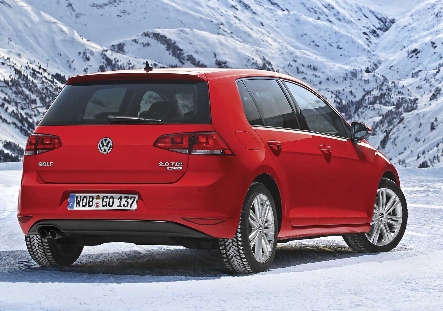 Volkwagen 2013 golf 4motion postlat