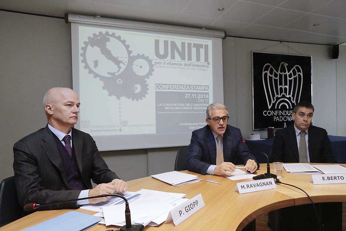 Federmeccanica confindustria Padova presidente Mario Ravagnan Giopp e Berto 1