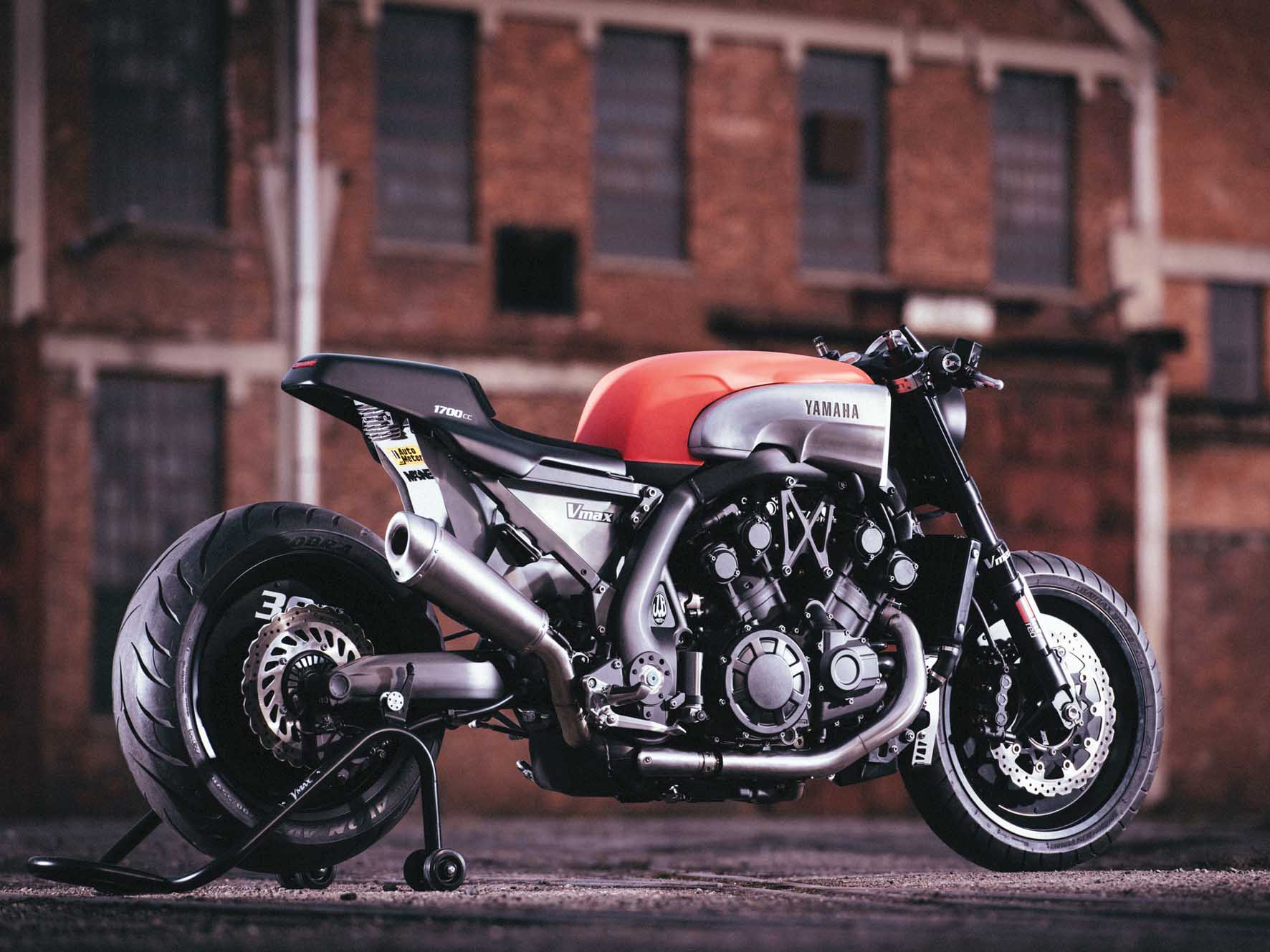 Yamaha nuovo vmax yard built infrared by jvb moto 2015