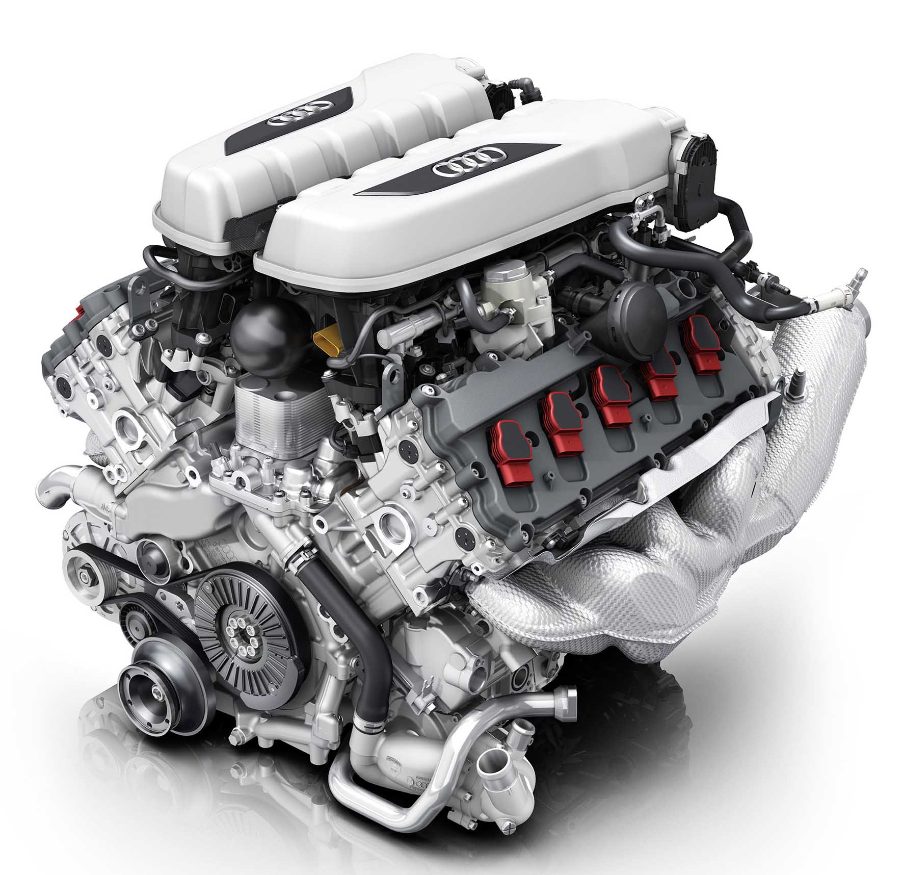 Audi new R8 2015 motore V10 5.2 litri