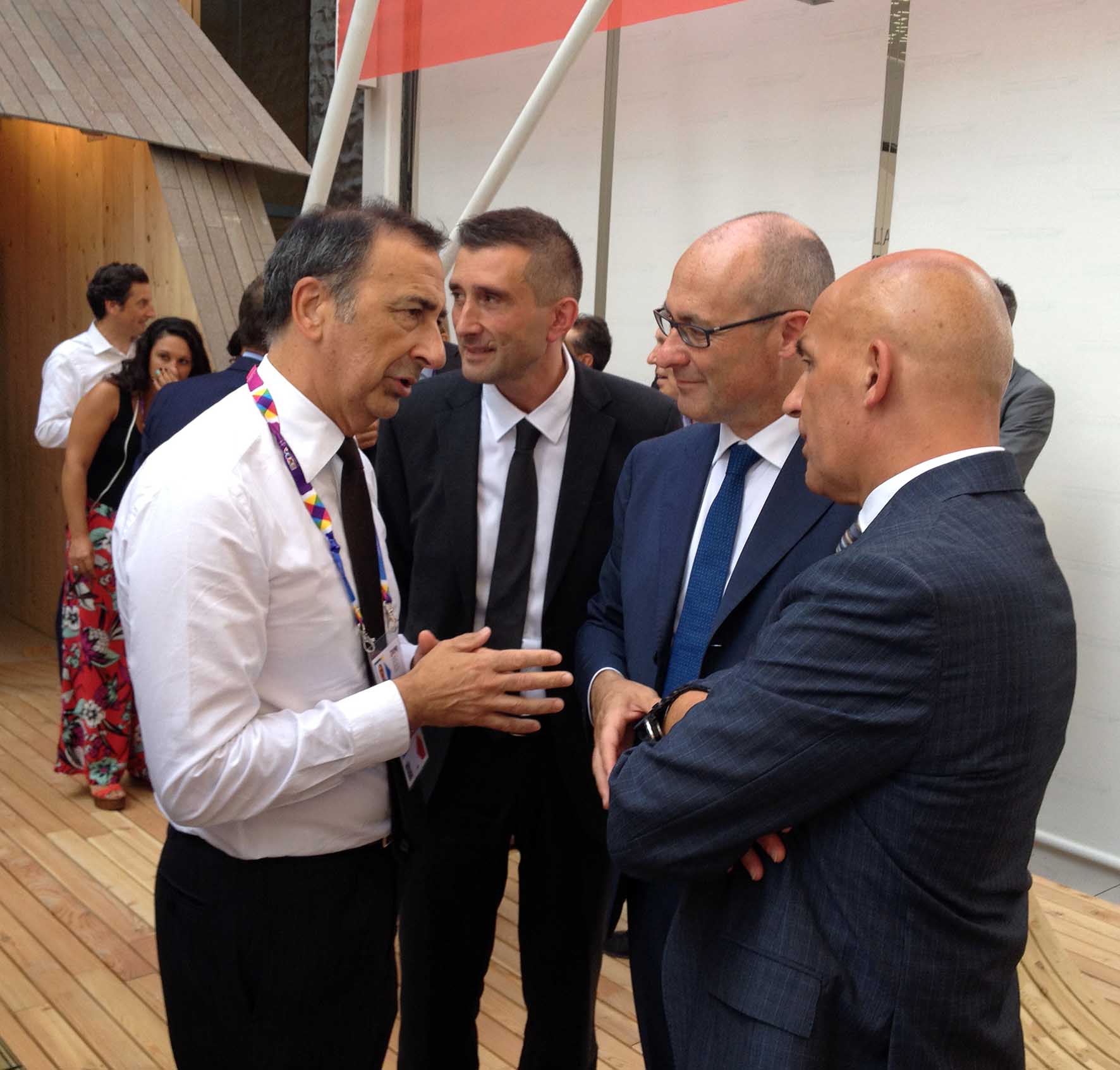Expo 2015 commissario sala dallapiccola rossi mellarini