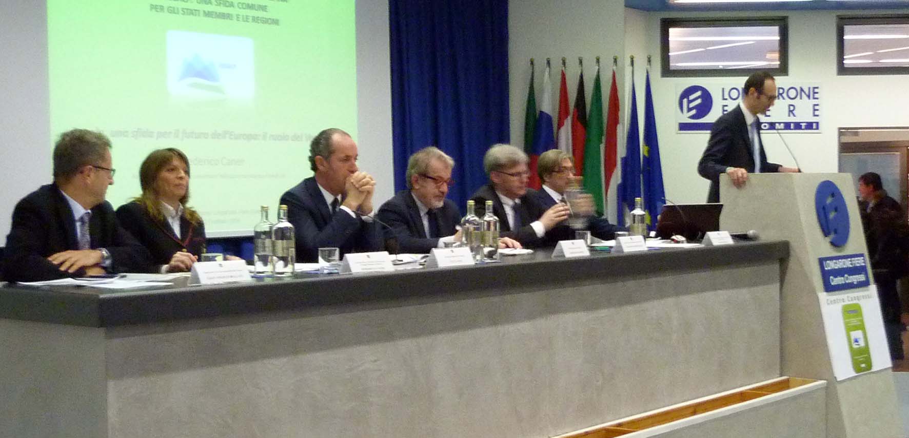 Eusalp Longarone tavolo relatori 1
