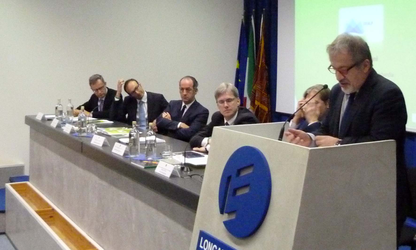 Eusalp Longarone tavolo relatori 2