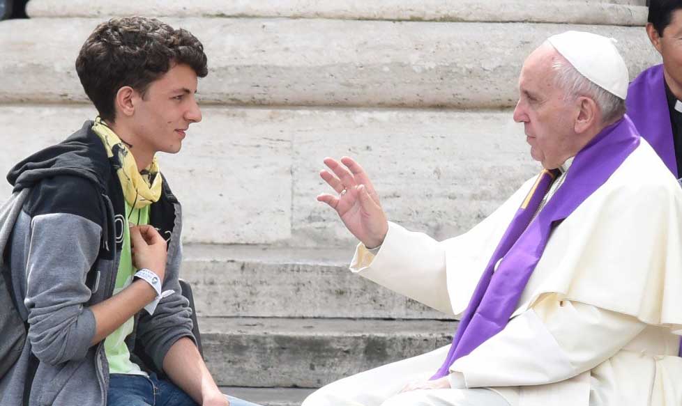 Gibileo dei ragazzi 2016 roma papa francesco confessa in piazza 2