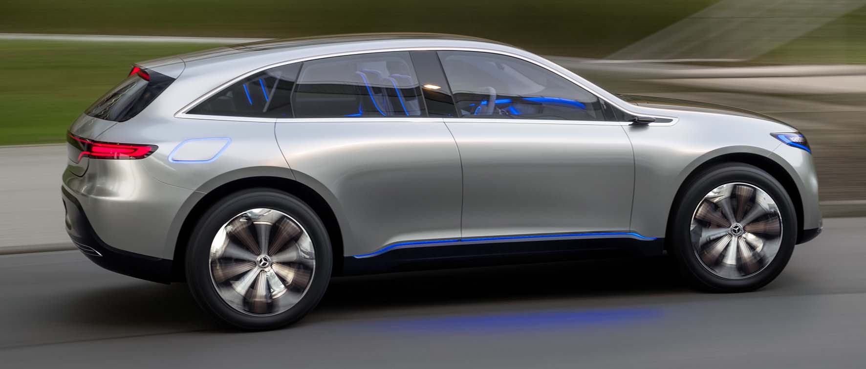 Mercedes prototipo suv elettrico Generation EQ lat