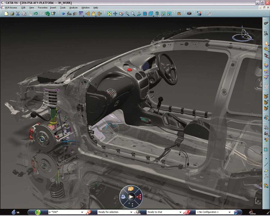 Comcor rendering componentistica auto 3D