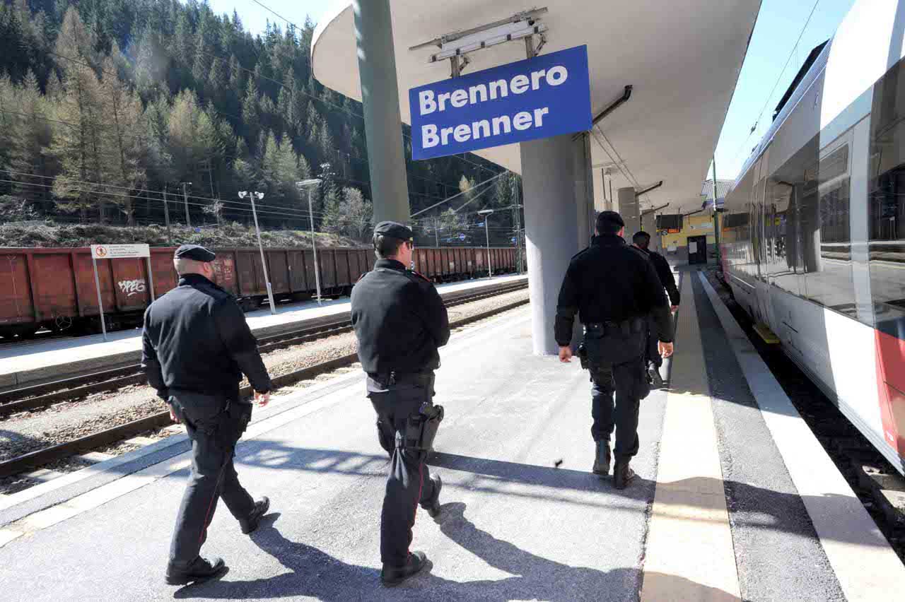 brennero confine controlli polizia austriaca ferrovia