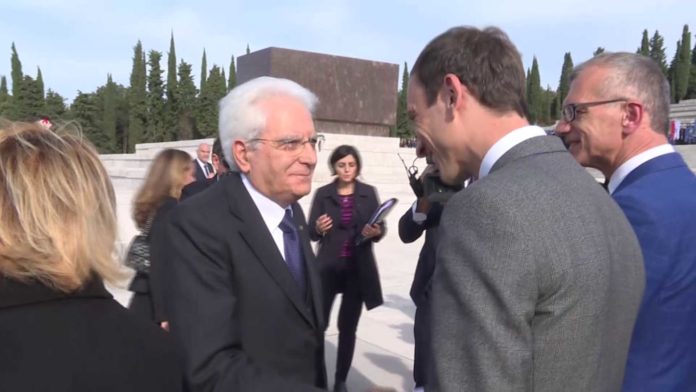 Mattarella al Sacrario di Redipuglia e a Triest