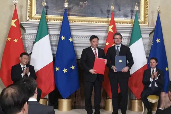 accordi italia cina