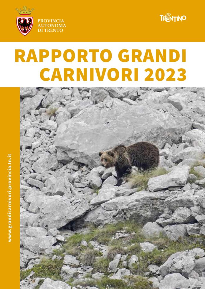 rapporto grandi carnivori 2023