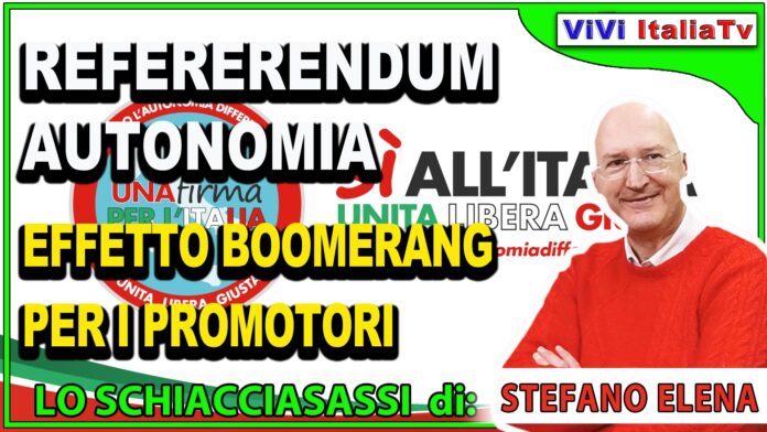 Referendum sull’autonomia